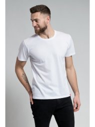 Bavlněné triko CityZen bílé kulatý výstřih